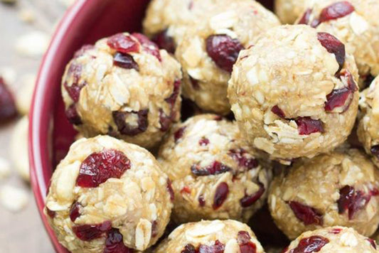 Peanut Butter & Cranberry Collagen Balls