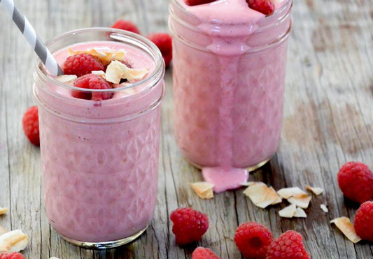 Vanilla Raspberry Collagen Smoothie Recipe