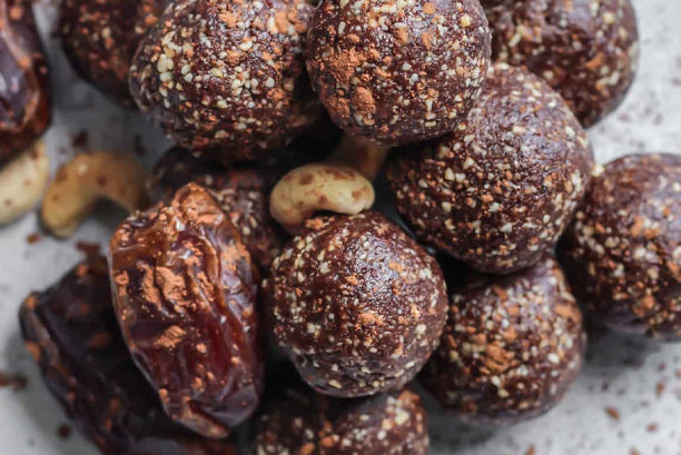 Choc Cashew Protein Balls