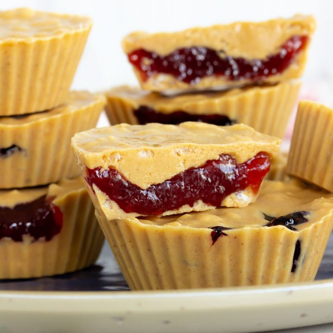 Holiday Recipe – Collagen Peanut Butter & Jelly Cups